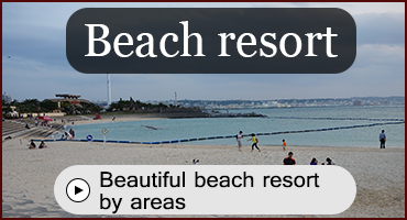 Beautiful beach resort by areas