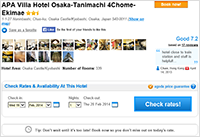 APA Villa Hotel Osaka-Tanimachi 4Chome-Ekimae