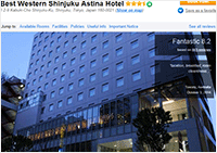 Best Western Shinjuku Astina Hotel