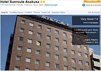 Hotel Sunroute Asakusa