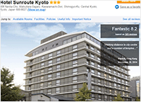 Hotel Sunroute Kyoto