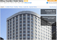 Mitsui Garden Hotel Ueno